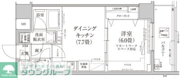 ルフレプレミアム押上イーストの物件間取画像